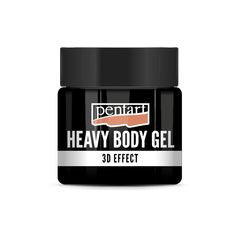 Pentart Black Glossy Heavy Body Gel | Různé svazky