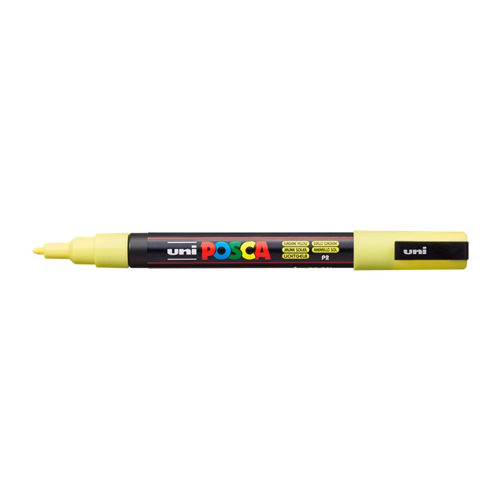 Popisovač UNI POSCA PC-3M 0.9 - 1.3 MM | pastel yellow (P2) dekorativní fix
