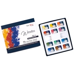 ROSA Gallery Monopigmented Watercolor Paints 12x2,5 ml