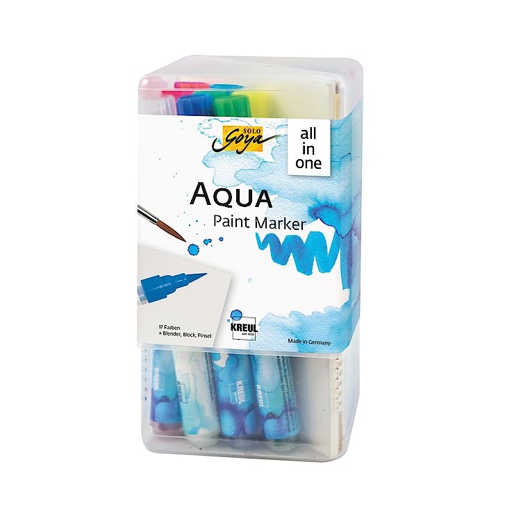 Sada akvarelových popisovačů Aqua Solo Goya Powerpack All-in-one Sada akvarelových popisovačů Aqua All-in-one