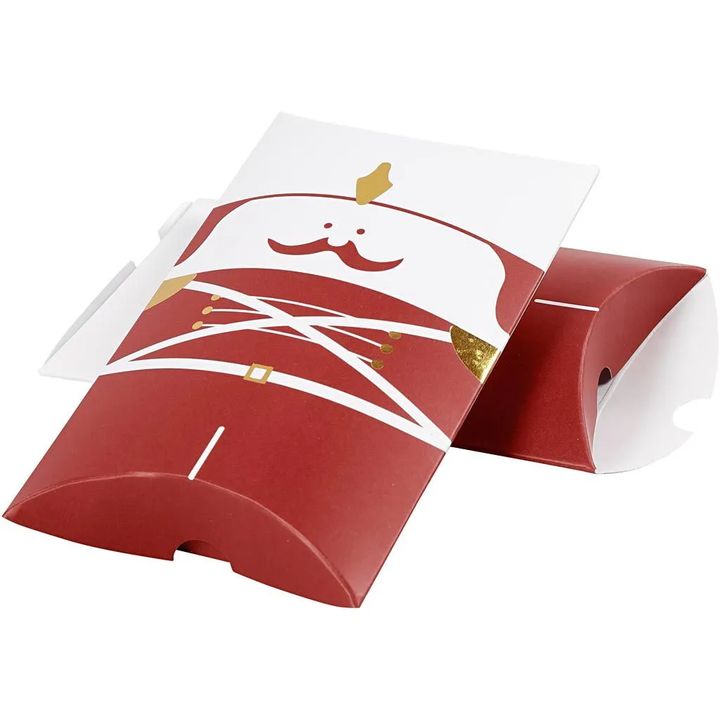 Vánoční papírová krabice 3 ks malá | Louskáček dárkové krabice